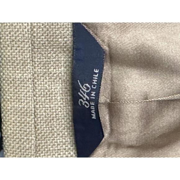 Brooks Brothers tan wool/silk/linen single-breasted sportscoat/blazer Size 46R - Picture 8 of 11